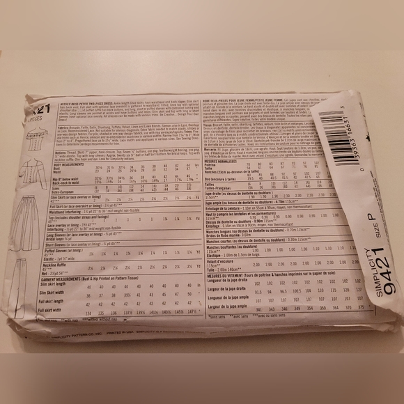 Sewing Pattern - Picture 2 of 3